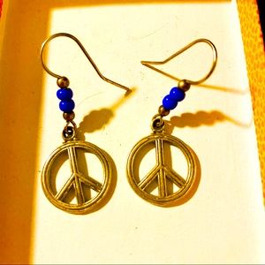 Peace Sign Earrings